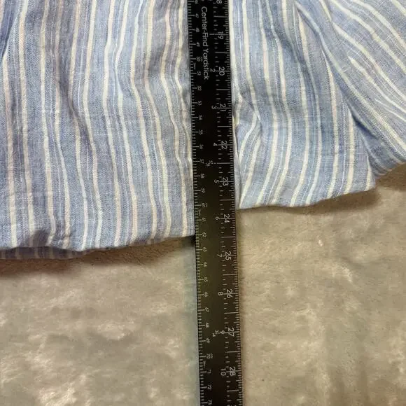 Urban Outfitters Kimchi Blue & White Medium Strapless Open-Back Bubble Romper - Picture 5 of 13